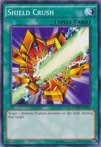 Shield Crush - DT02-EN042 Duel Terminal Rare Parallel Rare Limited Edition