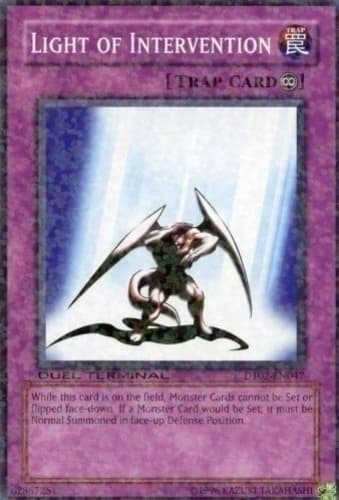 Light of Intervention - DT02-EN047 Duel Terminal Normal Parallel Rare Limited Edition