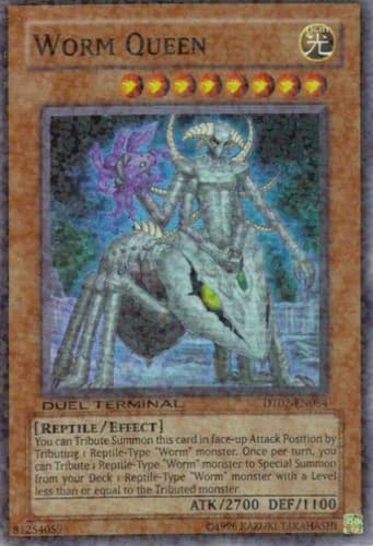 Worm Queen - DT02-EN084 Duel Terminal Super Parallel Rare Limited Edition
