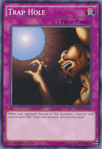 Trap Hole - DT02-EN100 Duel Terminal Normal Parallel Rare Limited Edition