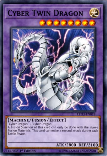 Cyber Twin Dragon - DT03-EN085 Duel Terminal Normal Parallel Rare Limited Edition