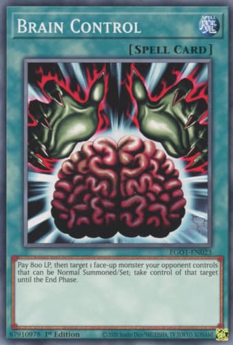 Brain Control - DT03-EN094 Duel Terminal Normal Parallel Rare Limited Edition