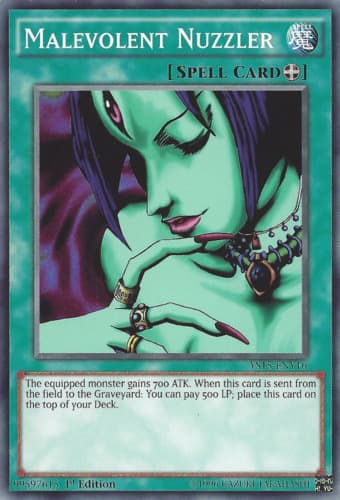 Malevolent Nuzzler - DTP1-EN011 Duel Terminal Normal Parallel Rare Limited Edition