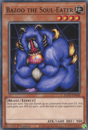 Bazoo the Soul-Eater - EGO1-EN008 Common Unlimited