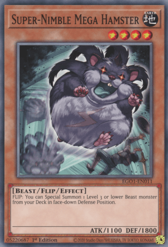 Super-Nimble Mega Hamster - EGO1-EN011 Common Unlimited