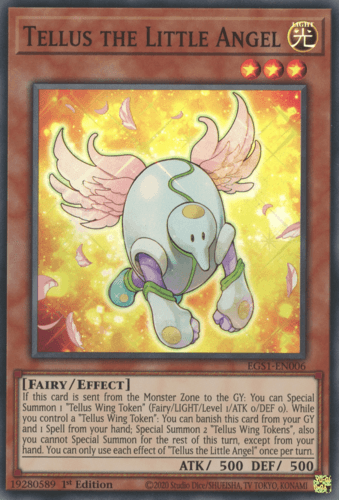 Tellus the Little Angel - EGS1-EN006 Super Rare Unlimited