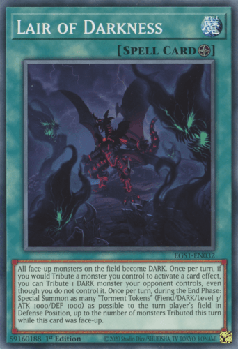Lair of Darkness - EGS1-EN032 Common Unlimited
