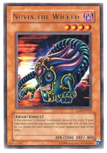 Nuvia the Wicked - LON-EN013 Rare Unlimited