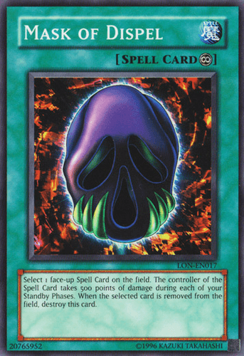 Mask of Dispel - LON-EN017 Super Rare Unlimited