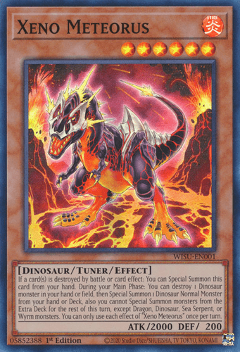 Xeno Meteorus - WISU-EN001 Super Rare 1st Edition