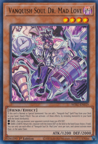 Vanquish Soul Dr. Mad Love - WISU-EN019 Ultra Rare 1st Edition