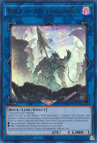 Rock of the Vanquisher - WISU-EN022 Ultra Rare 1st Edition