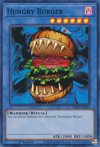Hungry Burger - WISU-EN041 Collector's Rare 1st Edition