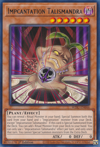 Impcantation Talismandra - WISU-EN044 Rare 1st Edition