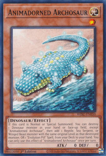 Animadorned Archosaur - WISU-EN050 Collector's Rare 1st Edition