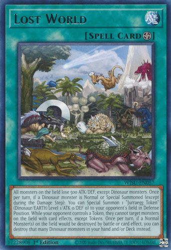 Lost World - WISU-EN057 Rare 1st Edition