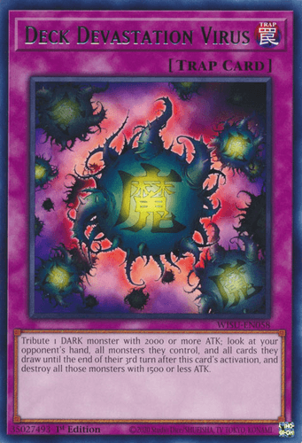 Deck Devastation Virus - WISU-EN058 Rare 1st Edition