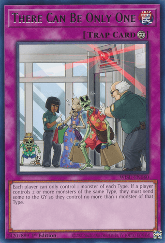 There Can Be Only One - WISU-EN060 Rare 1st Edition
