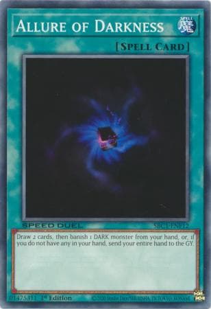 Allure of Darkness - SBC1-ENF12 Common 1st Edition