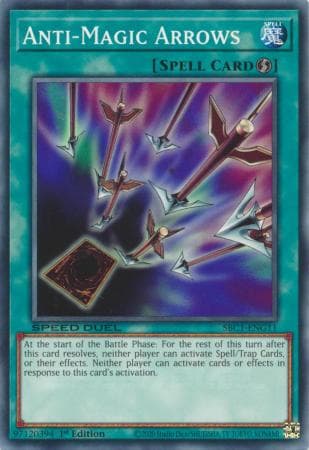 Anti-Magic Arrows - SBC1-ENG11 Common 1st Edition