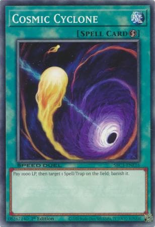 Cosmic Cyclone - SBC1-ENE16 Common 1st Edition
