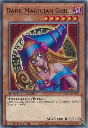 Dark Magician Girl - SBC1-ENA05 Common 1st Edition