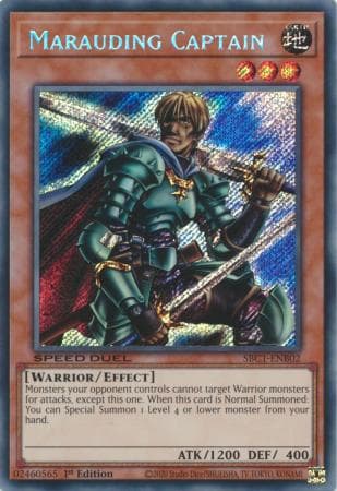 Marauding Captain - SBC1-ENB02 Secret Rare 1st Edition