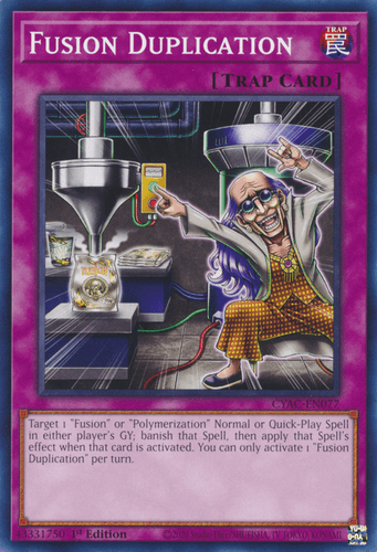Fusion Duplication - CYAC-EN077 Common 1st Edition