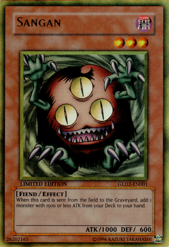 Sangan - GLD2-EN001 Ultra Rare Limited Edition