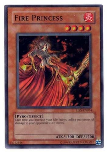 Fire Princess - LON-EN034 Super Rare Unlimited