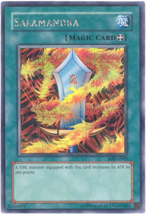 Salamandra - SDD-E003 Prismatic Secret Rare Unlimited