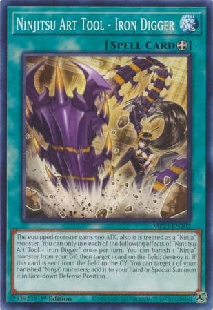 Ninjitsu Art Tool - Iron Digger - MP23-EN202 Common 1st Edition