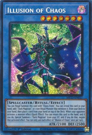 Illusion of Chaos - MP23-EN017 Prismatic Secret Rare 1st Edition