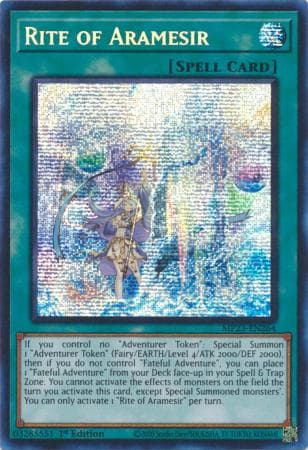 Rite of Aramesir - MP23-EN264 Prismatic Secret Rare 1st Edition