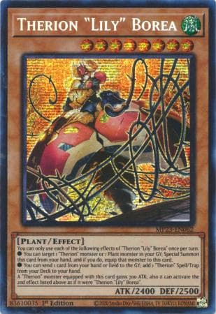 Therion "Lily" Borea - MP23-EN062 Prismatic Secret Rare 1st Edition