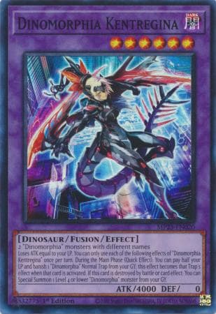 Dinomorphia Kentregina - MP23-EN020 Super Rare 1st Edition