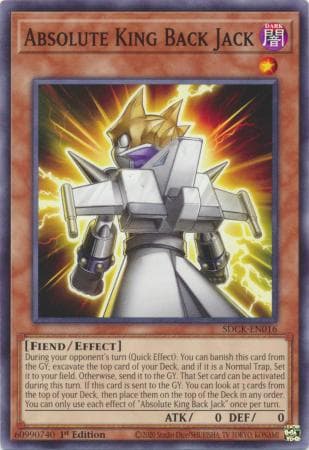 Absolute King Back Jack - SDCK-EN016 Common 1st Edition