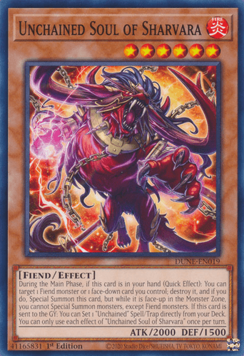 Unchained Soul of Sharvara - DUNE-EN019 Common 1st Edition