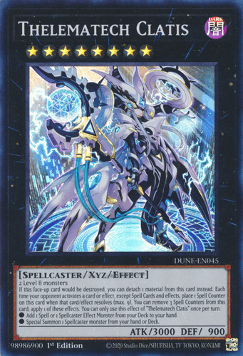 Thelematech Clatis - DUNE-EN045 Super Rare 1st Edition