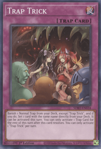 Trap Trick - SDBT-EN034 Common 1st Edition