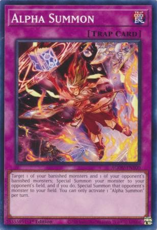 Alpha Summon - AGOV-EN100 Common 1st Edition