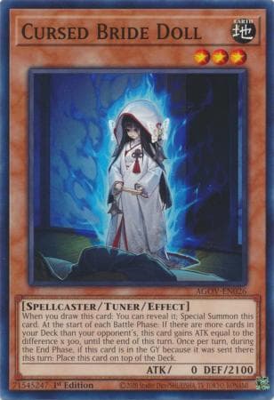 Cursed Bride Doll - AGOV-EN026 Common 1st Edition