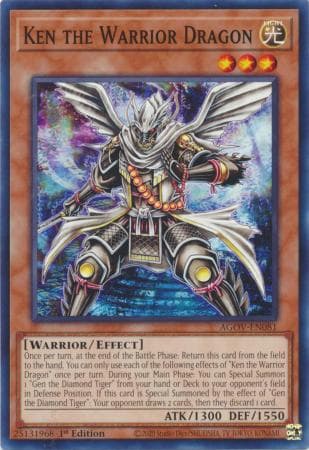 Ken the Warrior Dragon - AGOV-EN081 Common 1st Edition