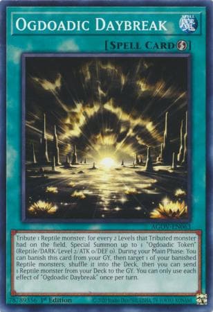 Ogdoadic Daybreak - AGOV-EN063 Common 1st Edition