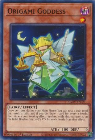 Origami Goddess - AGOV-EN027 Common 1st Edition