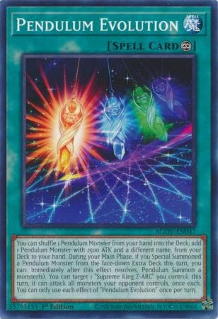 Pendulum Evolution - AGOV-EN047 Common 1st Edition