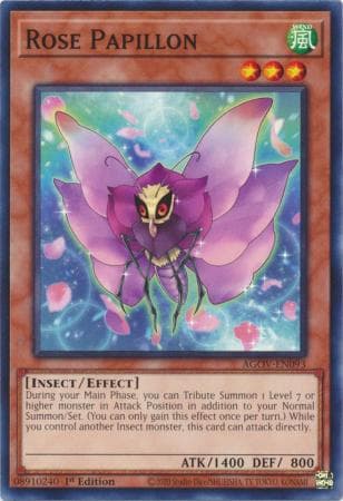 Rose Papillon - AGOV-EN093 Common 1st Edition