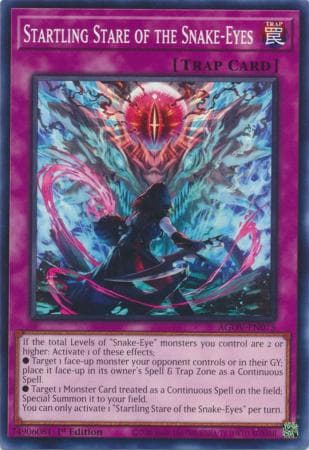 Startling Stare of the Snake-Eyes - AGOV-EN075 Common 1st Edition