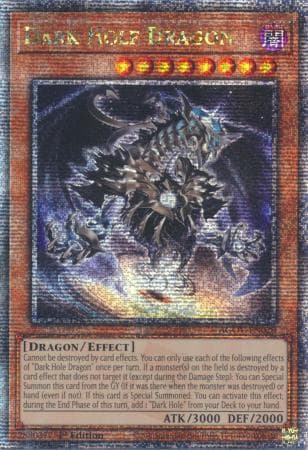 Dark Hole Dragon - AGOV-EN020 Quarter Century Secret Rare 1st Edition