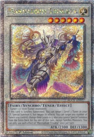 Mannadium Trisukta - AGOV-EN037 Quarter Century Secret Rare 1st Edition
